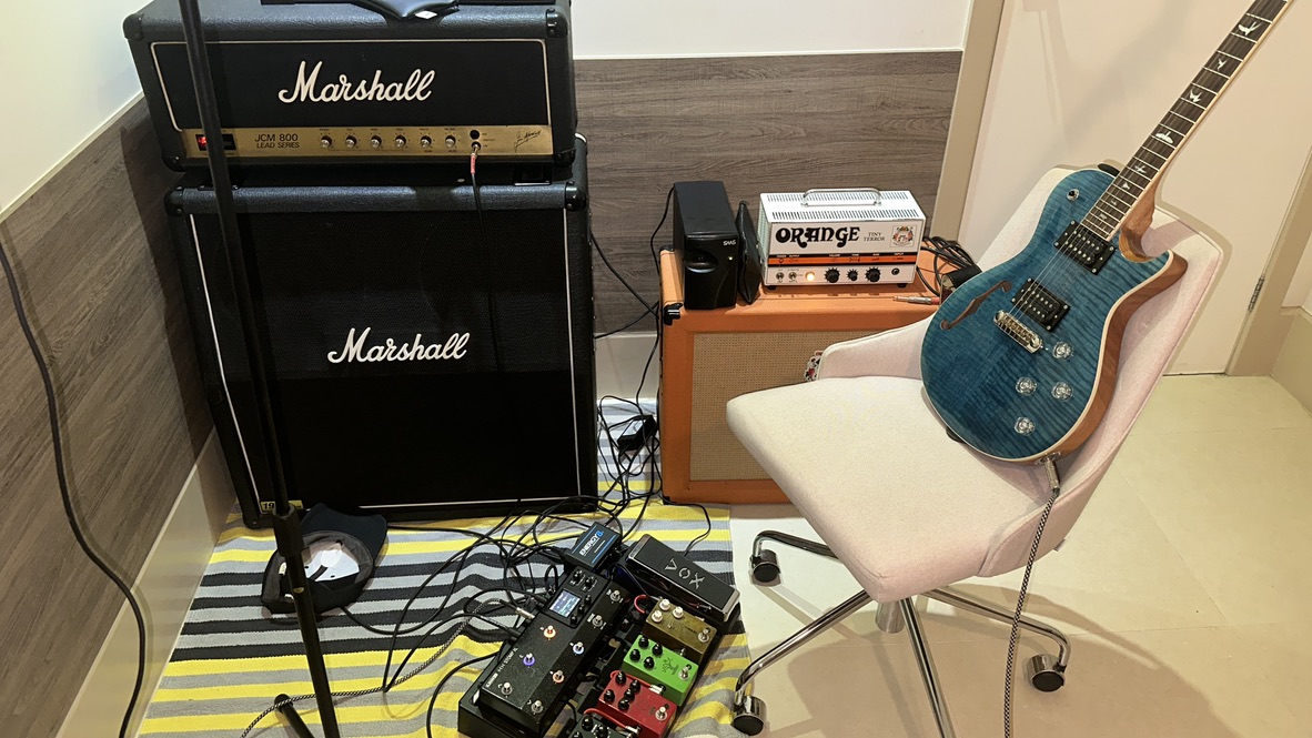 Guitar collection